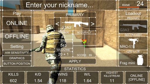 Squad Strike ۳ : FPS - عکس بازی موبایلی اندروید