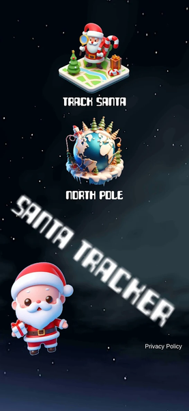 Santa Tracker - 2023 - Image screenshot of android app