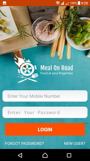 Meal On Road - Image screenshot of android app