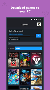 Updated Steam mobile app lets you download games from your phone