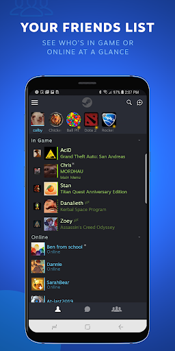 Steam Chat - Image screenshot of android app