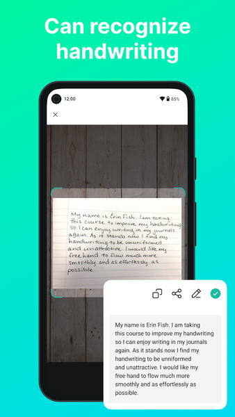 Image To Text Converter - Image screenshot of android app