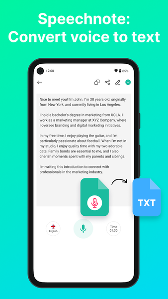 Image To Text Converter - Image screenshot of android app