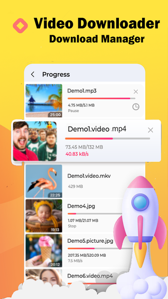 Video Downloader - Video Saver - Image screenshot of android app