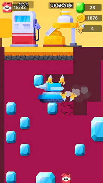 Deep Dig Adventure - Gameplay image of android game