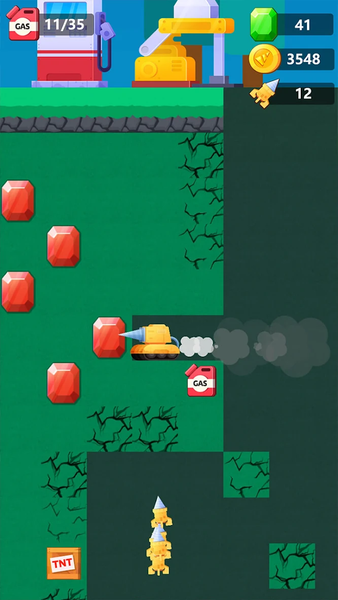 Deep Dig Adventure - Gameplay image of android game