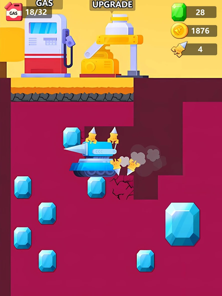 Deep Dig Adventure - Gameplay image of android game