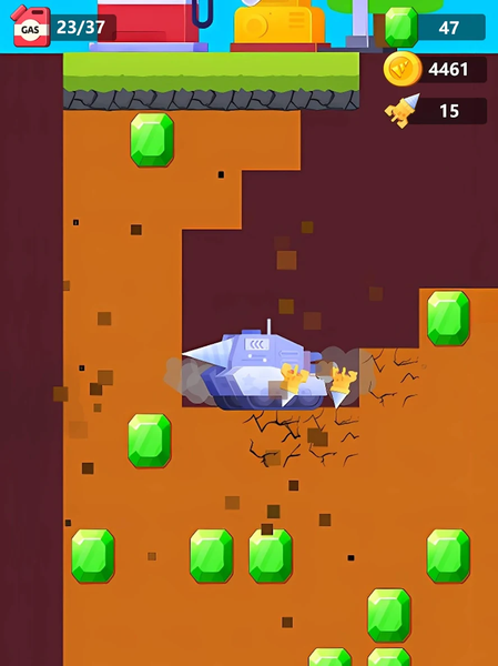 Deep Dig Adventure - Gameplay image of android game
