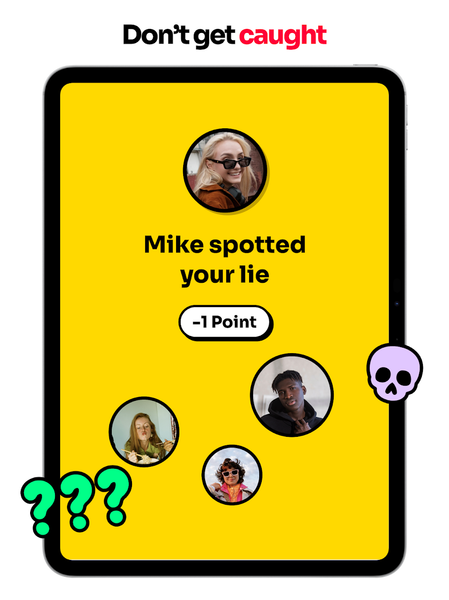 2 Truths and 1 Lie - Gameplay image of android game