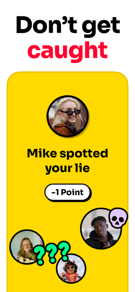 2 Truths and 1 Lie - Gameplay image of android game