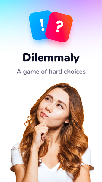 Dilemmaly - Would you rather? - Image screenshot of android app