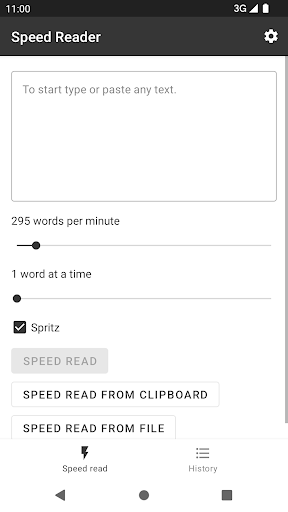 Speed Reader for Speed Reading - عکس برنامه موبایلی اندروید