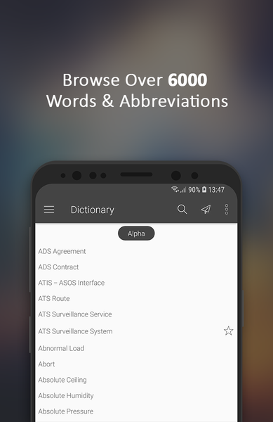 Aviation Dictionary - Image screenshot of android app