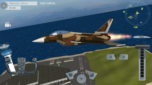Flight Sim : Plane Pilot ۲ - عکس بازی موبایلی اندروید