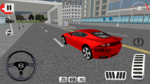 Sport Car Simulator - Gameplay image of android game