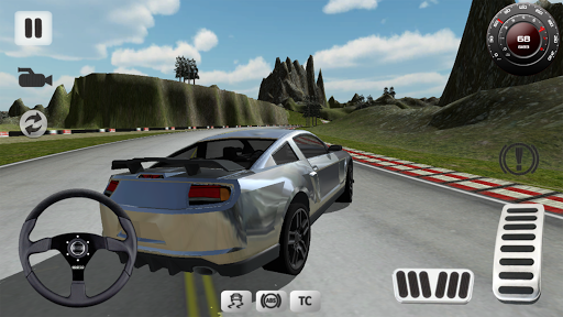 Sport Car Simulator - Gameplay image of android game