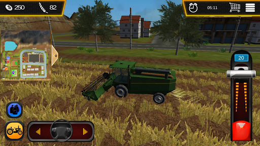Tractor Simulator : Farming - Gameplay image of android game