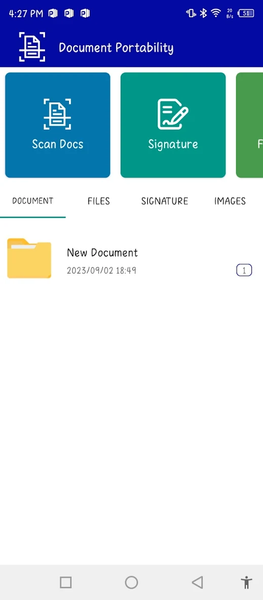 Document Portability - عکس برنامه موبایلی اندروید