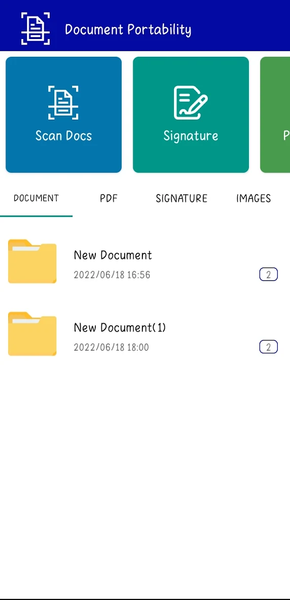 Document Wallet - عکس برنامه موبایلی اندروید