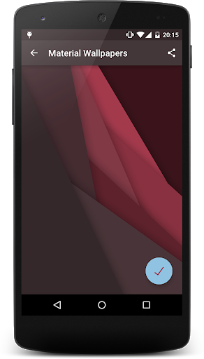 Material Wallpapers: Infinite - Image screenshot of android app