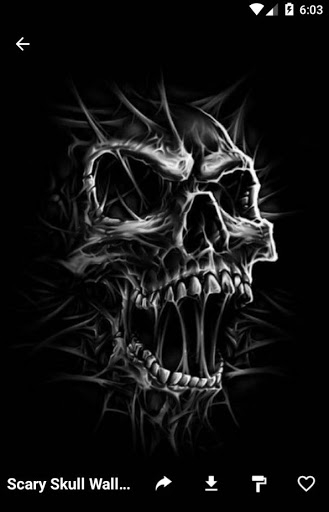 scary skull wallpapers hd