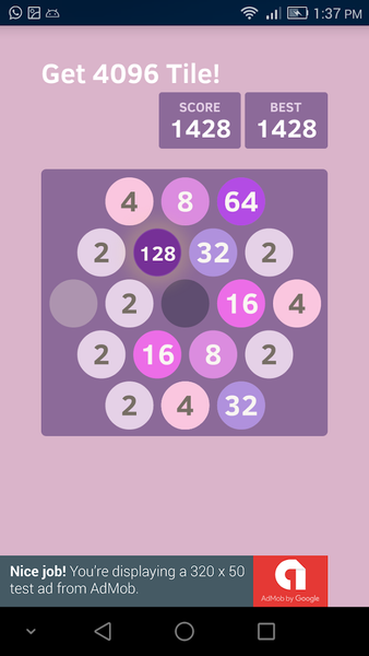 4096 Hexa Go! - Gameplay image of android game