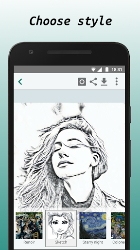Varnist - Photo Art Effects - عکس برنامه موبایلی اندروید
