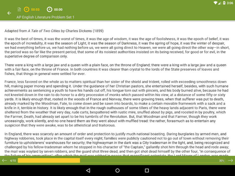 AP English Literature Practice - عکس برنامه موبایلی اندروید