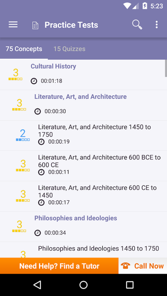 AP World History Practice - عکس برنامه موبایلی اندروید