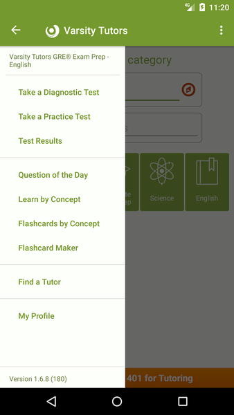 GRE Literature in English Prep - Image screenshot of android app