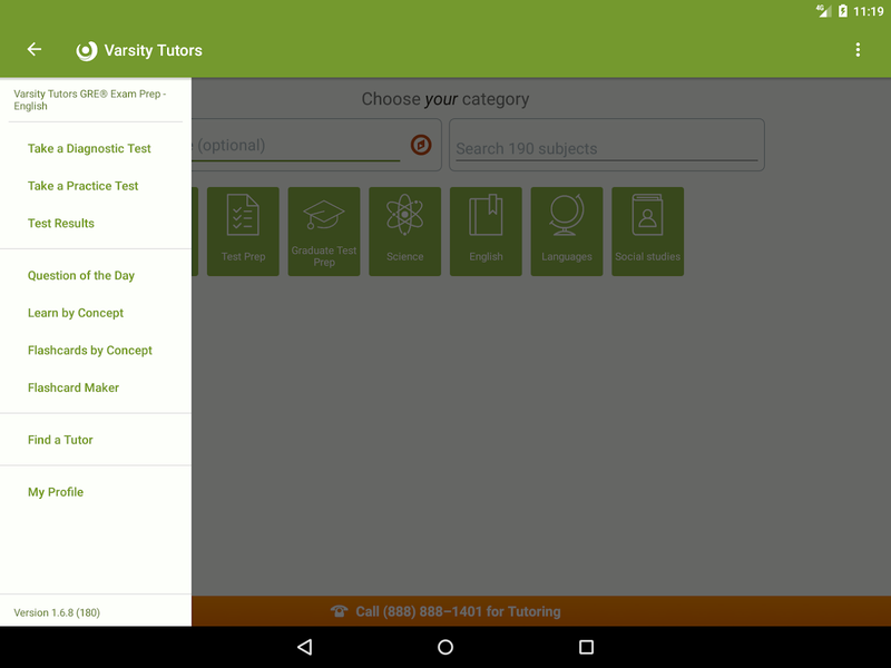GRE Literature in English Prep - Image screenshot of android app