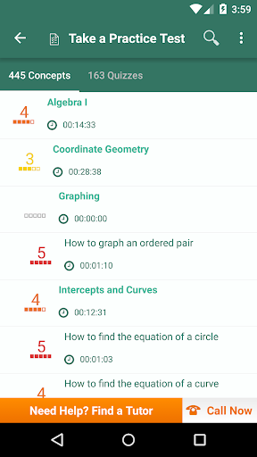 High School Math Practice - عکس برنامه موبایلی اندروید