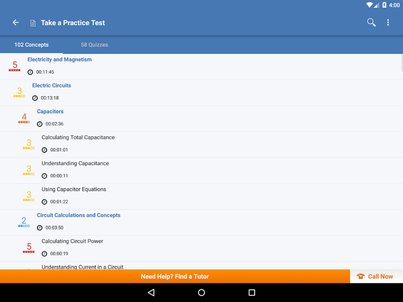 High School Physics Practice - عکس برنامه موبایلی اندروید