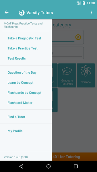 MCAT: Practice,Prep,Flashcards - Image screenshot of android app