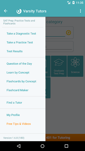 SAT: Practice,Prep,Flashcards - عکس برنامه موبایلی اندروید