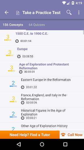 SAT II World History Practice - Image screenshot of android app