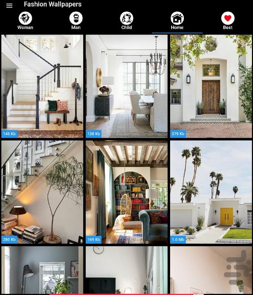 Fashion Wallpapers - Image screenshot of android app