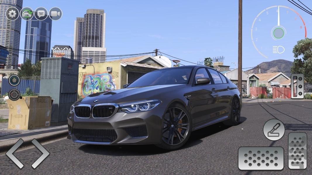 شبیه ساز واقعی BMW M5 Car - عکس بازی موبایلی اندروید