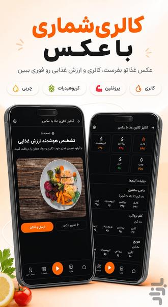 ورزشکار | ورزش و تغذیه - عکس برنامه موبایلی اندروید