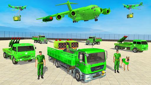 Army Truck Transport Driving - Image screenshot of android app