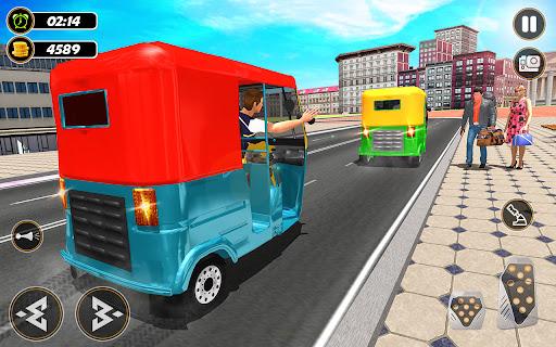 Tuk Tuk Auto Rickshaw Drive 3D - Gameplay image of android game