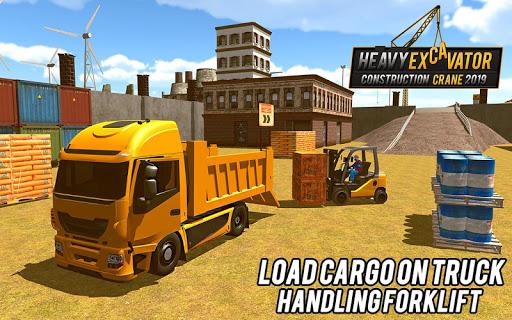 Excavator Machine Crane Sim ۳D - عکس بازی موبایلی اندروید