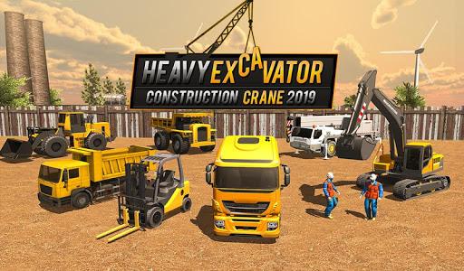 Excavator Machine Crane Sim ۳D - عکس بازی موبایلی اندروید