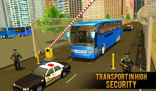 Police Prisoner Bus Transport - Image screenshot of android app