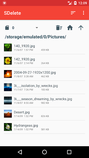 SDelete - File Shredder - Image screenshot of android app