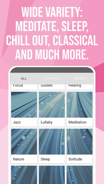 Relaxing Music - Calm & Stress - عکس برنامه موبایلی اندروید