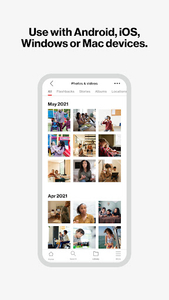 Verizon Cloud - عکس برنامه موبایلی اندروید