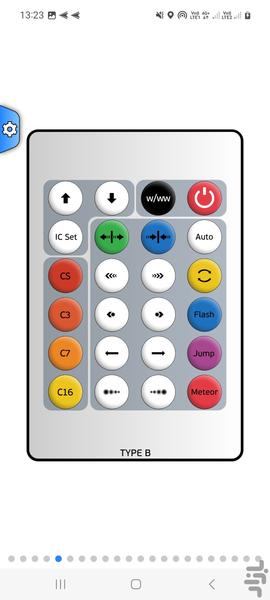 کنترل از راه دور همه مدلRGB - عکس برنامه موبایلی اندروید