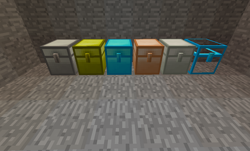 Chests iron mod for mcpe - Gameplay image of android game