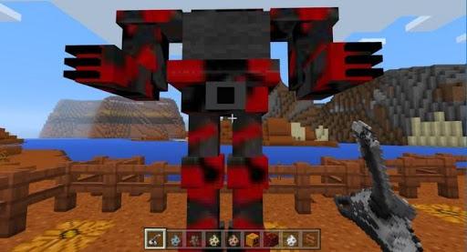 Defender robot mod for mcpe - عکس بازی موبایلی اندروید